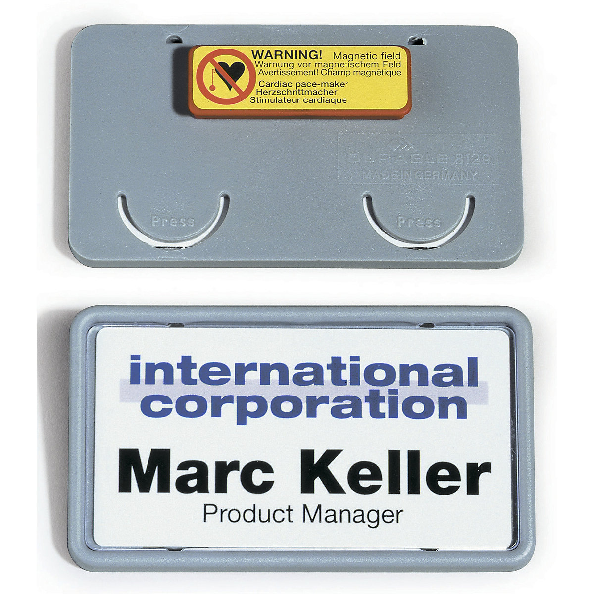 CLIP CARD con magnete - DURABLE