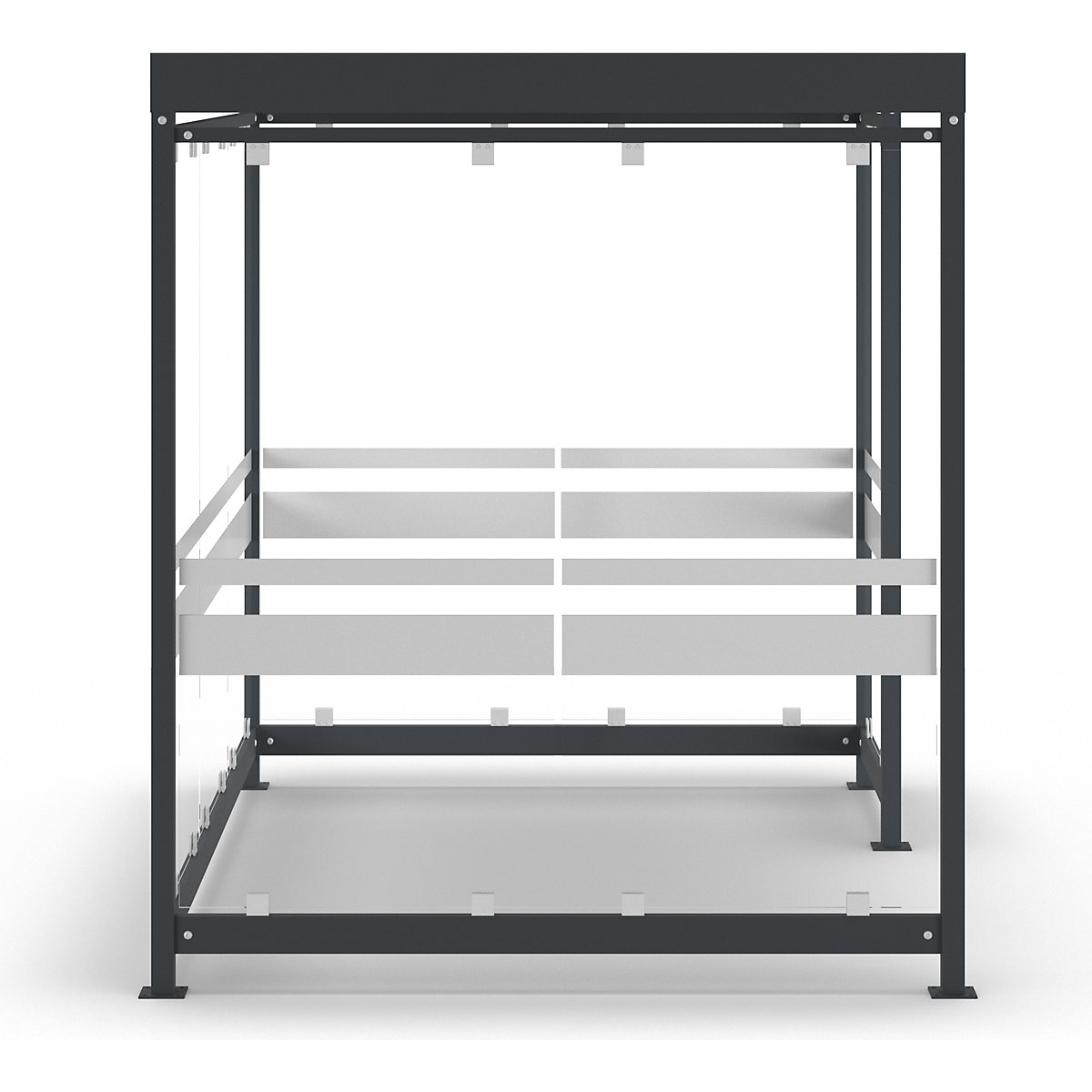 Überdachung mit Stahldach (Produktabbildung 2)-1