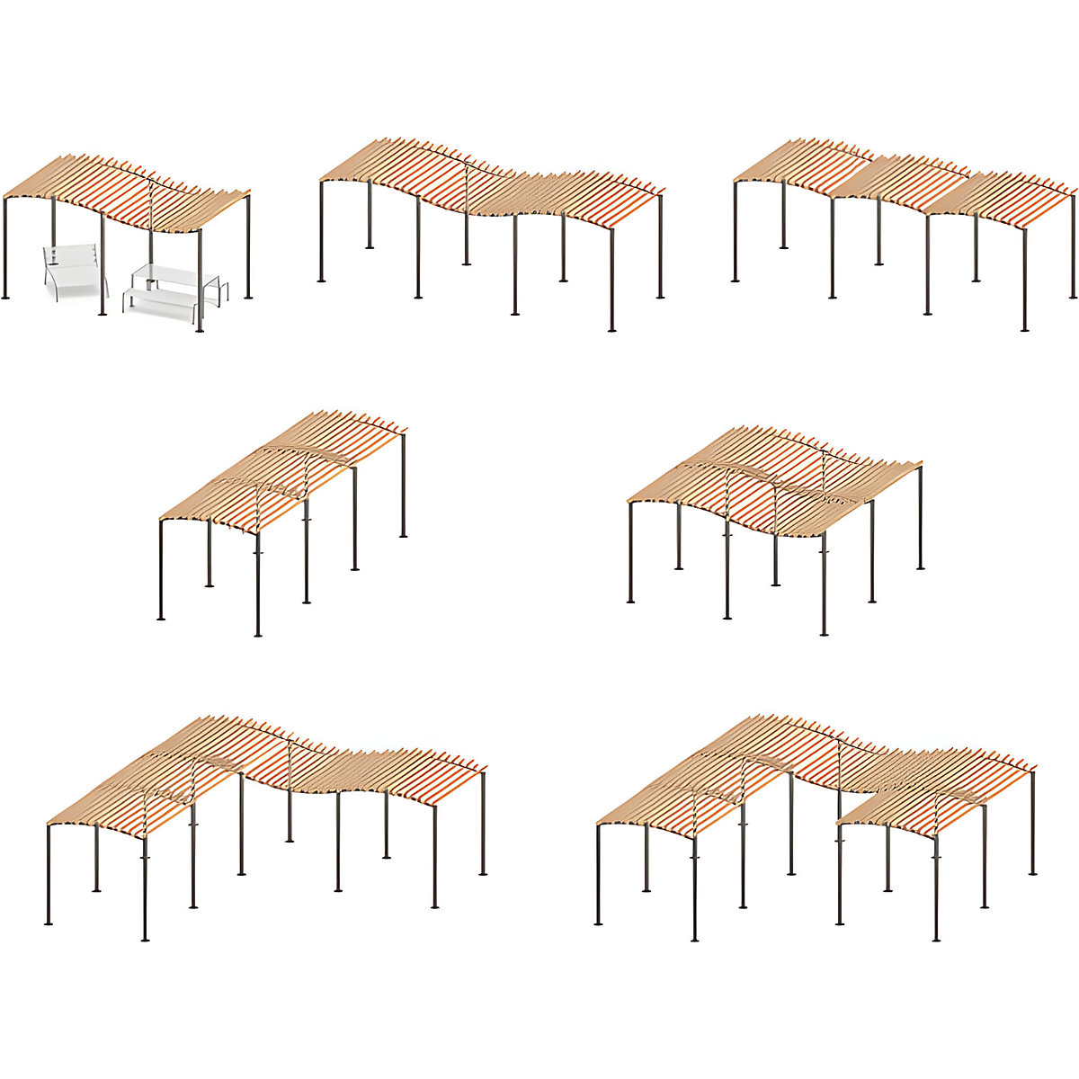 Pergola OZEAN PROCITY (Produktabbildung 3)-2