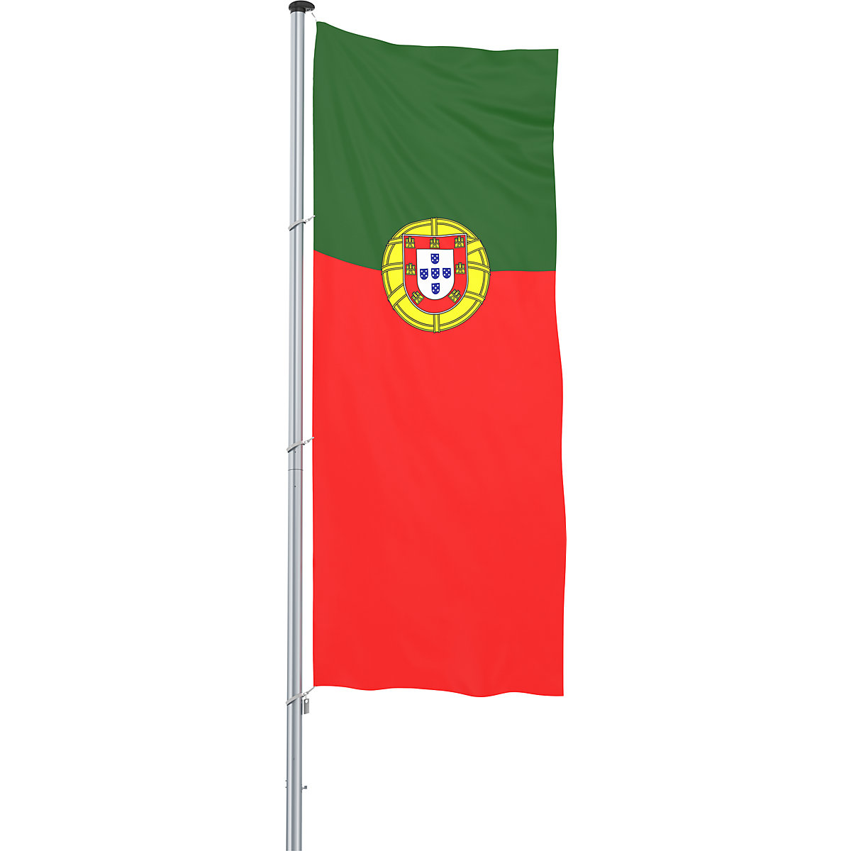 Mannus Hissflagge/Länder-Fahne, Format 1,2 x 3 m, Portugal