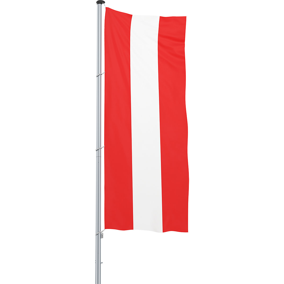 Mannus Hissflagge/Länder-Fahne, Format 1,2 x 3 m, Österreich