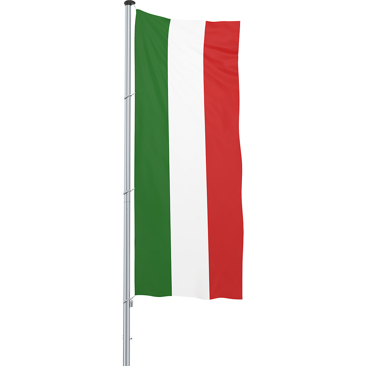 Mannus Hissflagge/Länder-Fahne, Format 1,2 x 3 m, Italien