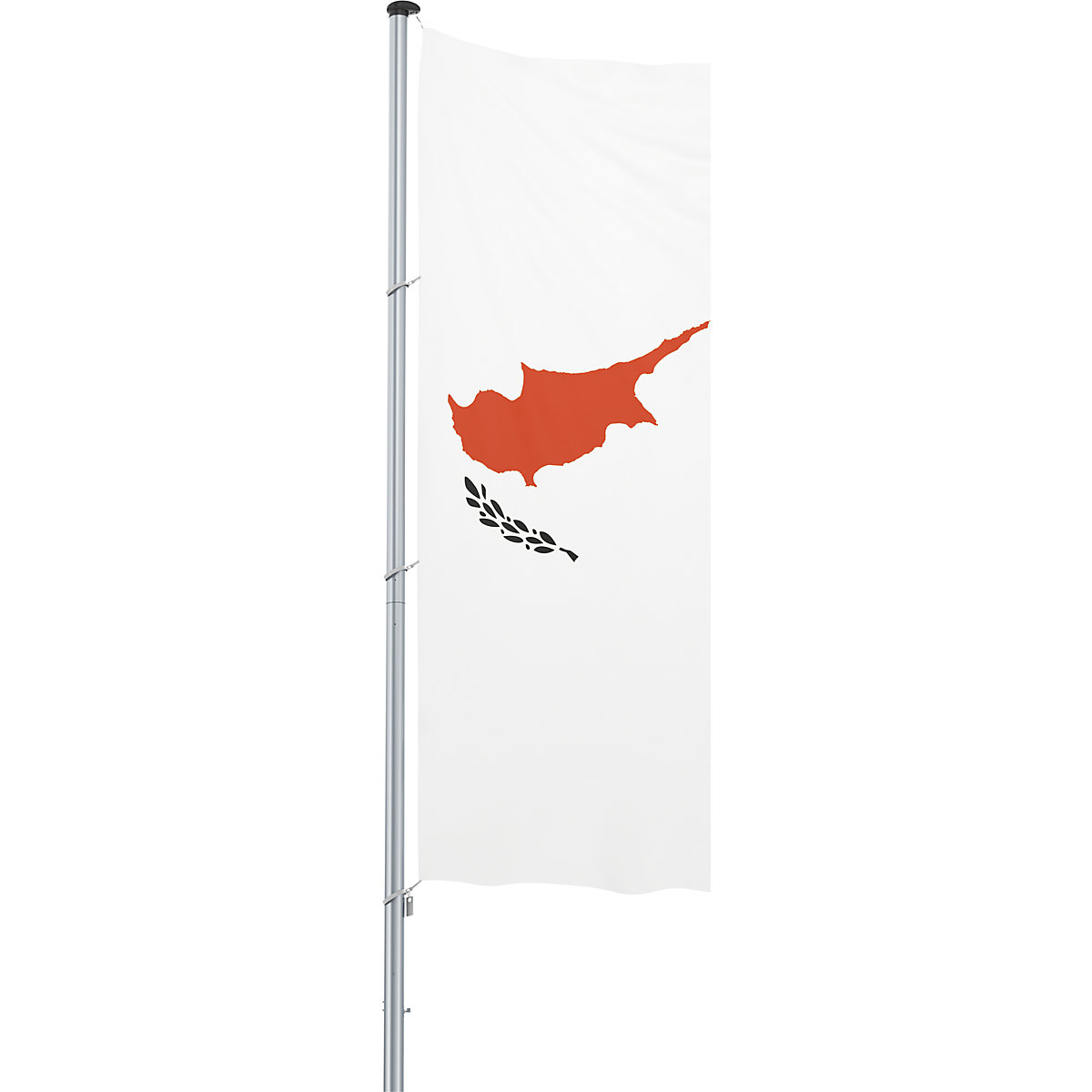 Mannus Hissflagge/Länder-Fahne, Format 1,2 x 3 m, Zypern