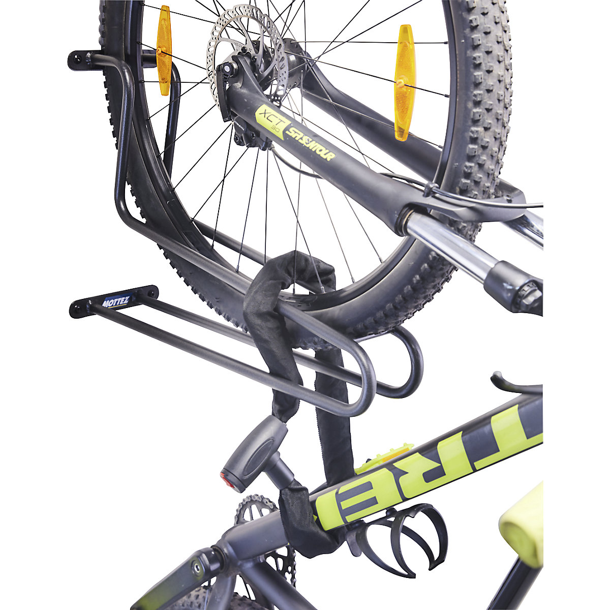 Vertikaler Wandfahrradhalter Mottez (Produktabbildung 7)-6