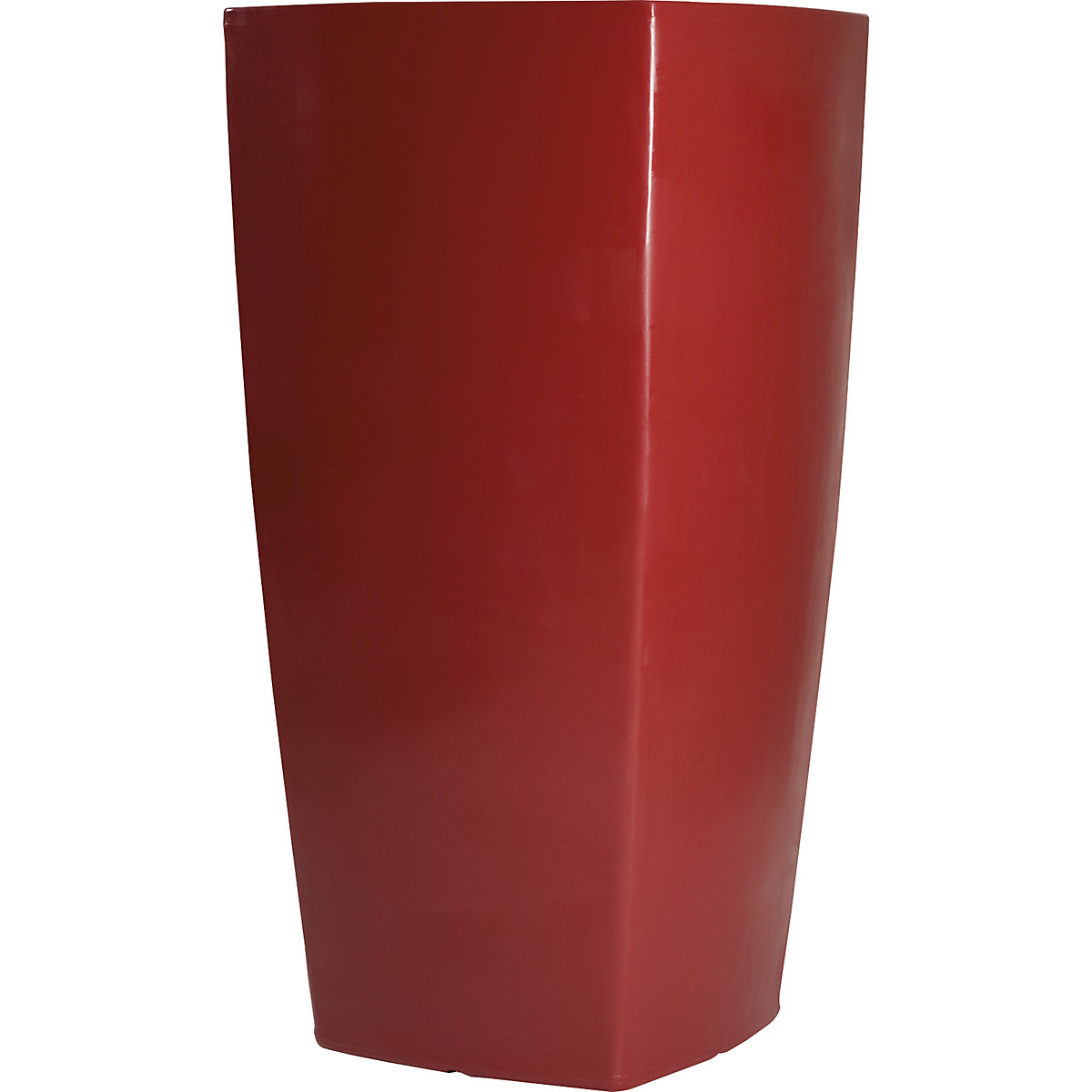 DEGARDO Pflanzbehälter, TREVIA III, HxBxT 1100 x 570 x 570 mm, rubinrot