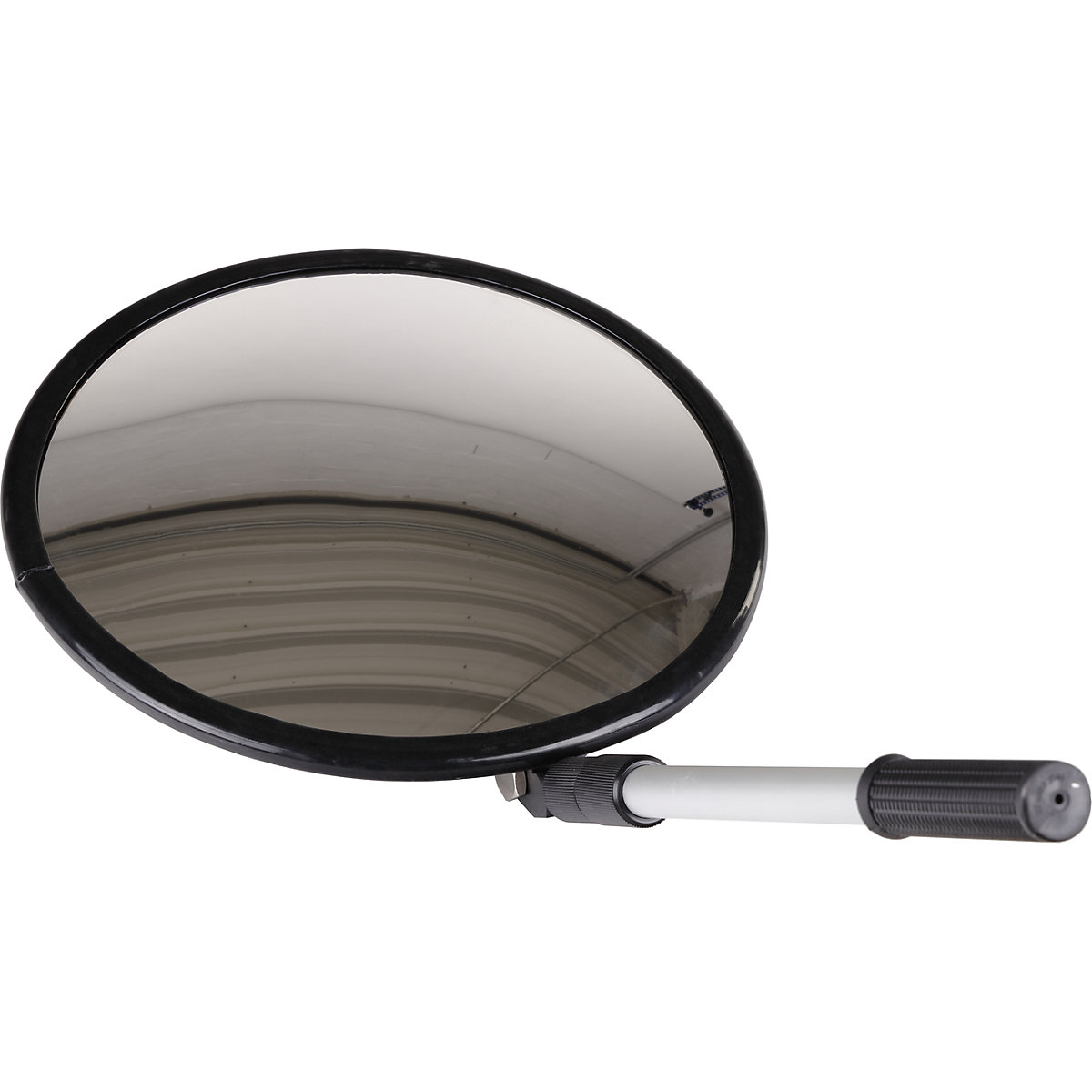 Inspektionsspiegel mit Teleskoparm, rund, mit Rollenfüßen, Ø 350 mm