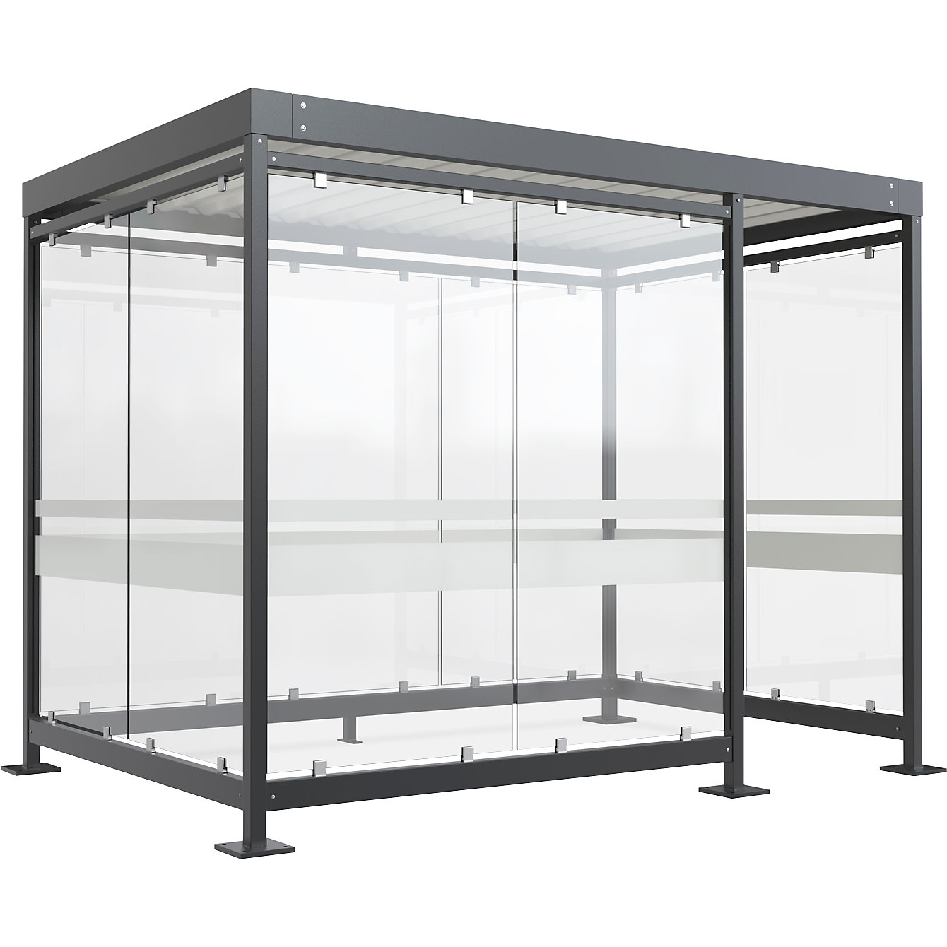 Unterstände, Raucherunterstände, Überdachungen kaufen | KAISER+KRAFT