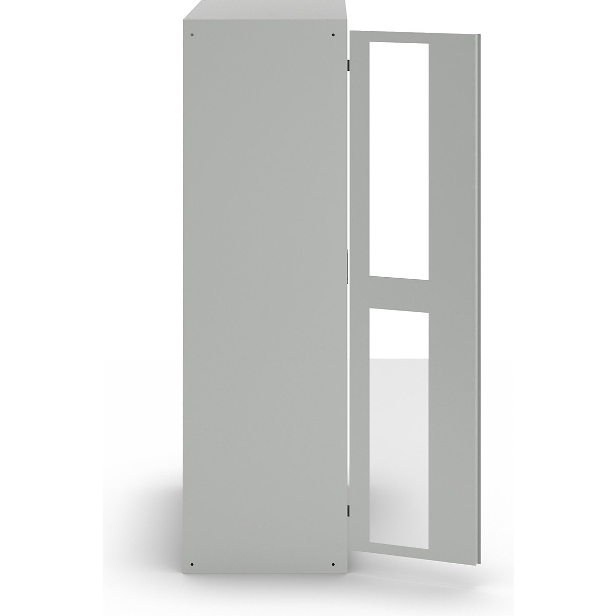 Armadio con ante vetrate, alt. x largh. x prof. 1950 x 1000 x 580 mm – LISTA (Foto prodotto 4)-3