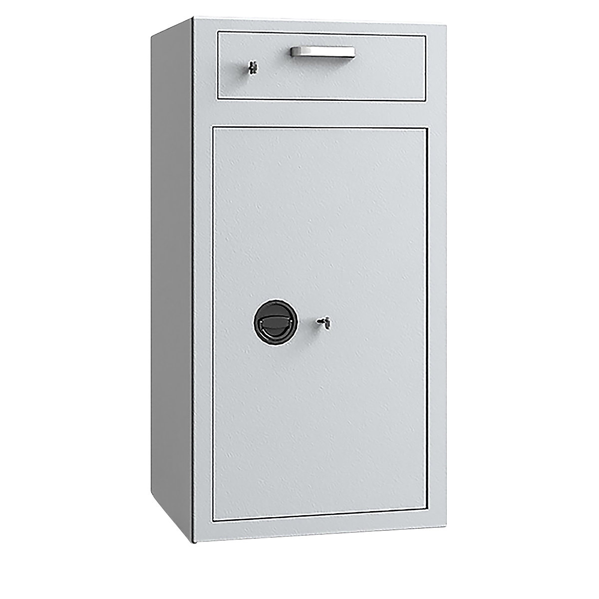 Cassaforte con fessura per introduzione denaro, S2, alt. x largh. x prof. 1060 x 550 x 500 mm-2