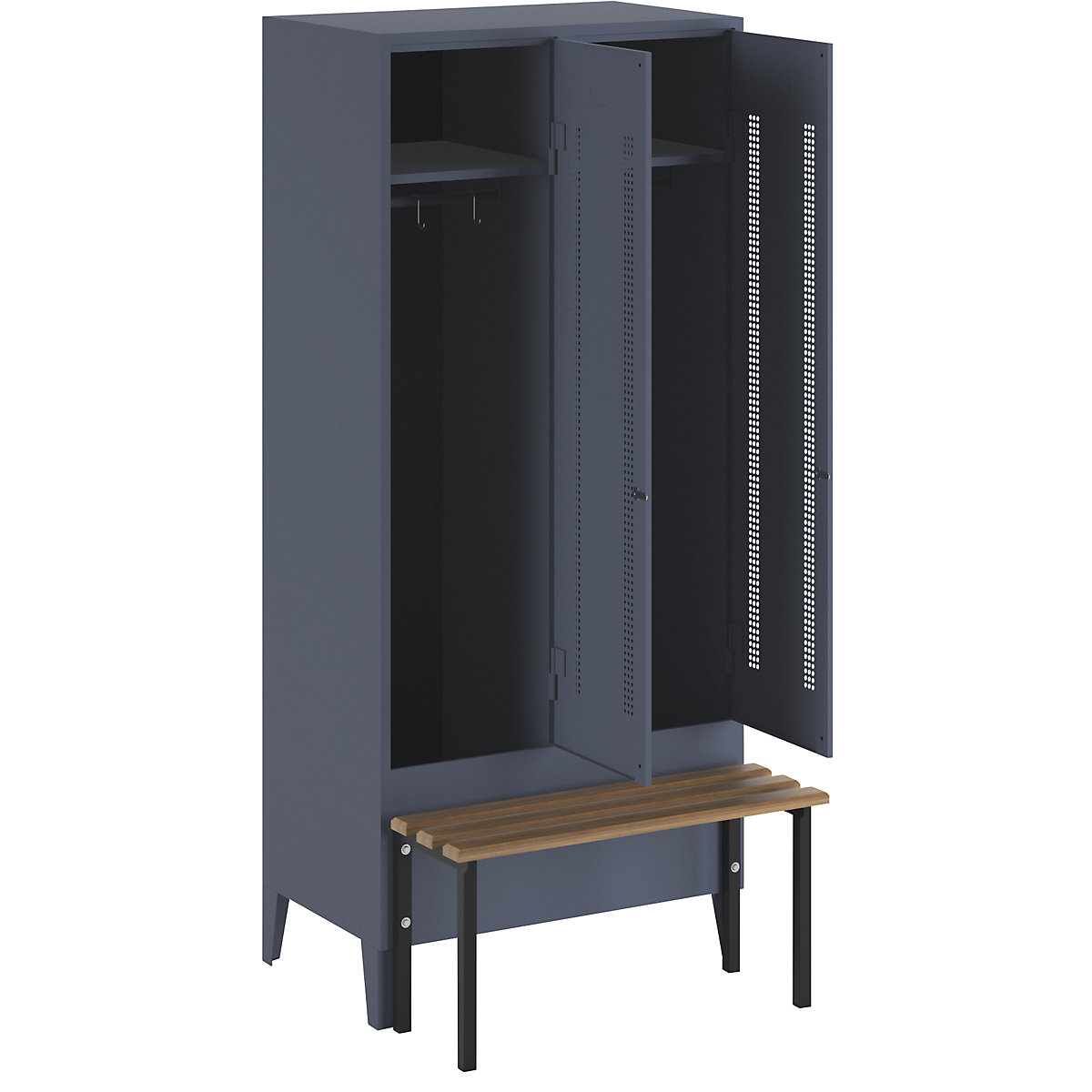 Armadietto Berlin 1 con panca – Wolf