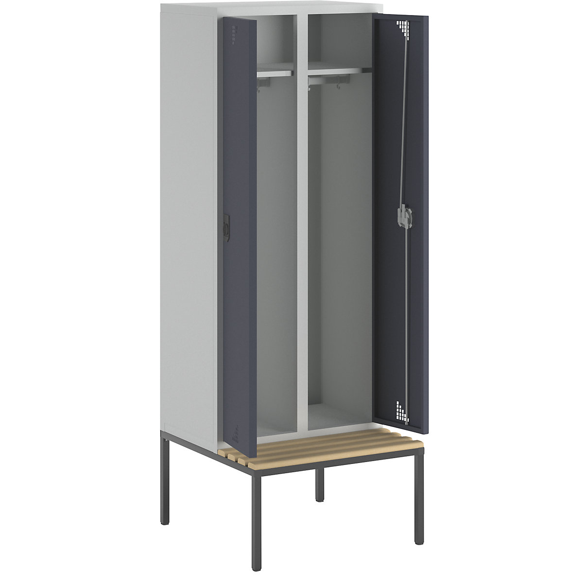 Armadietto Bremen con panca – eurokraft pro