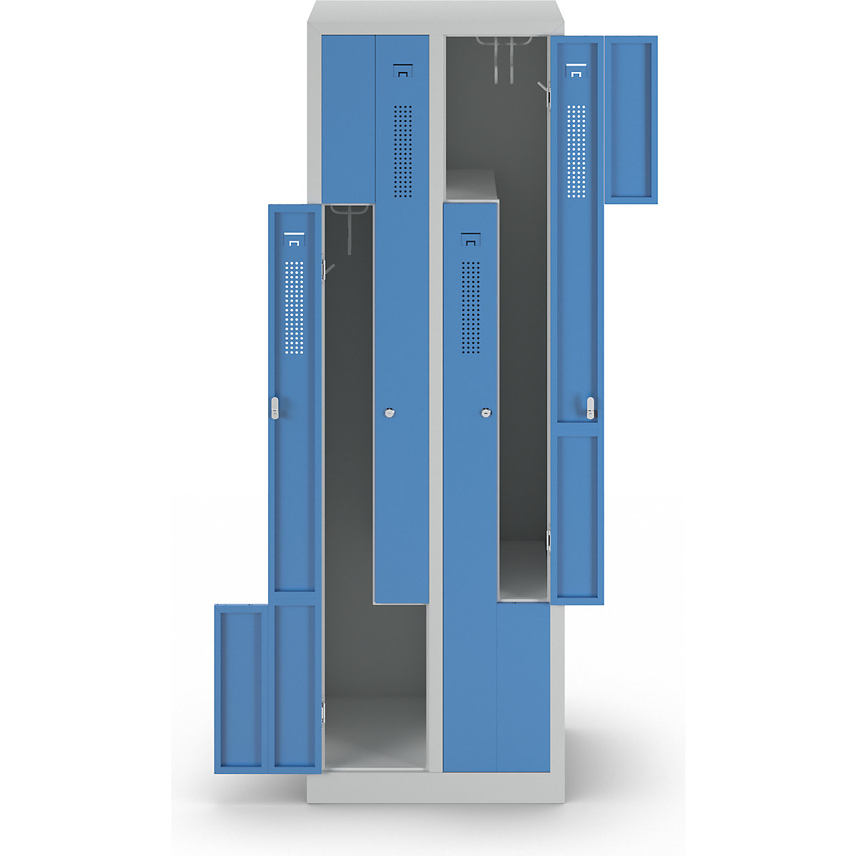 Armadietto a Z Amsterdam – eurokraft basic (Foto prodotto 8)-7