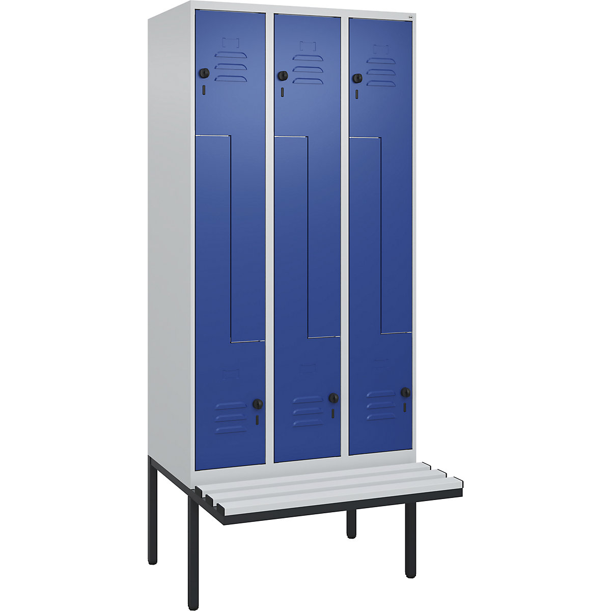 Armadietto a Z Classic PLUS con panca – C+P (Foto prodotto 4)-3