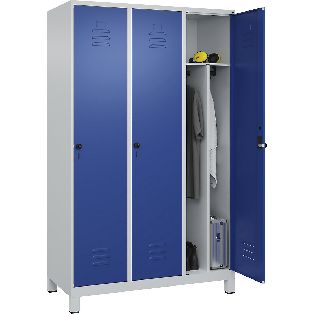 Armadietto sporco/pulito Classic PLUS, stretto – C+P