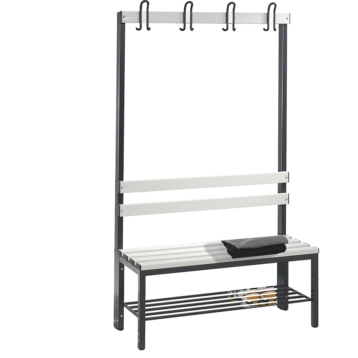 Panca per spogliatoi BASIC, un lato utile – C+P