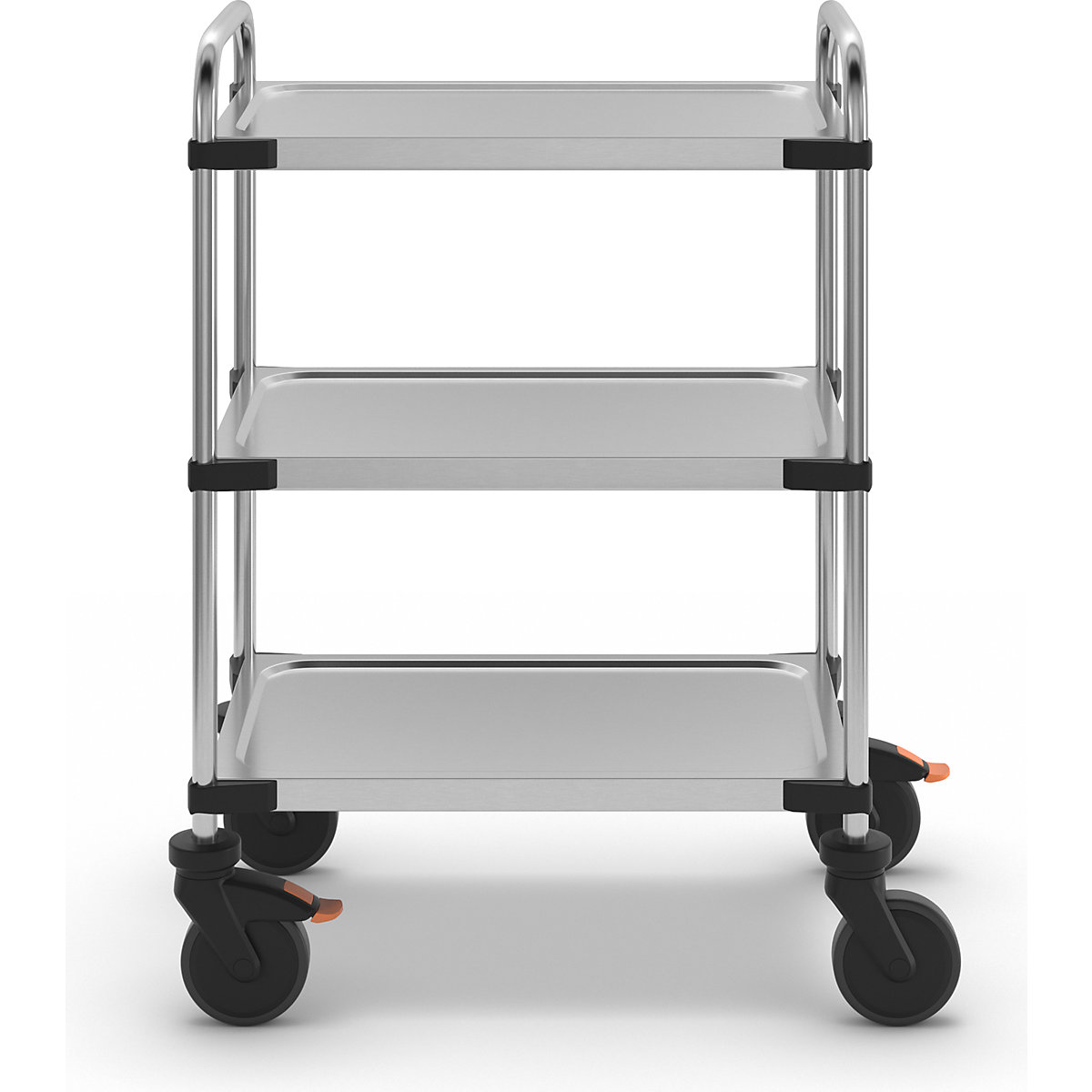 Carrello di servizio in acciaio inox 640-RL (Foto prodotto 5)-4