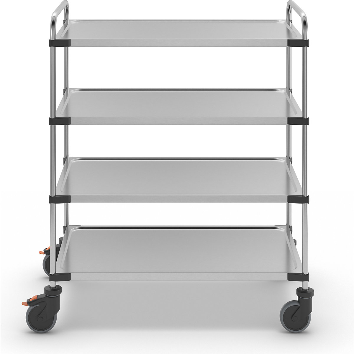 Carrello di servizio in acciaio inox (Foto prodotto 5)-4