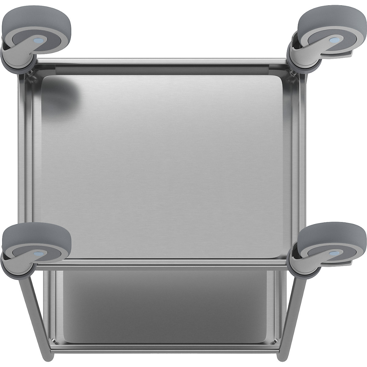 Carrello di servizio in acciaio inox (Foto prodotto 5)-4