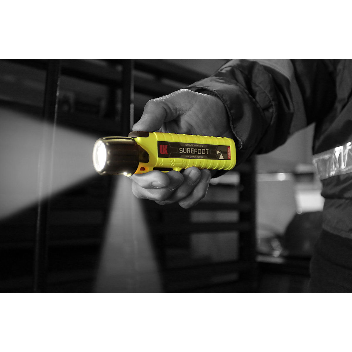 Torcia tascabile e da casco a LED, EX, 4AA eLED SUREFOOT – UK Underwater Kinetics (Foto prodotto 4)-3