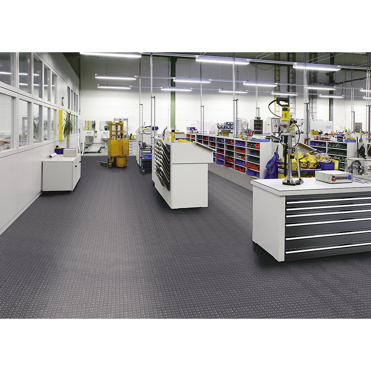 Piastrella in PVC per pavimenti Tough-Lock – COBA (Foto prodotto 2)-1