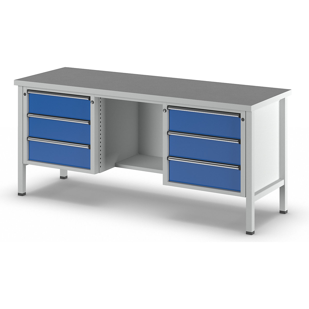 Banco da lavoro, struttura a telaio serie V – ANKE (Foto prodotto 6)-5