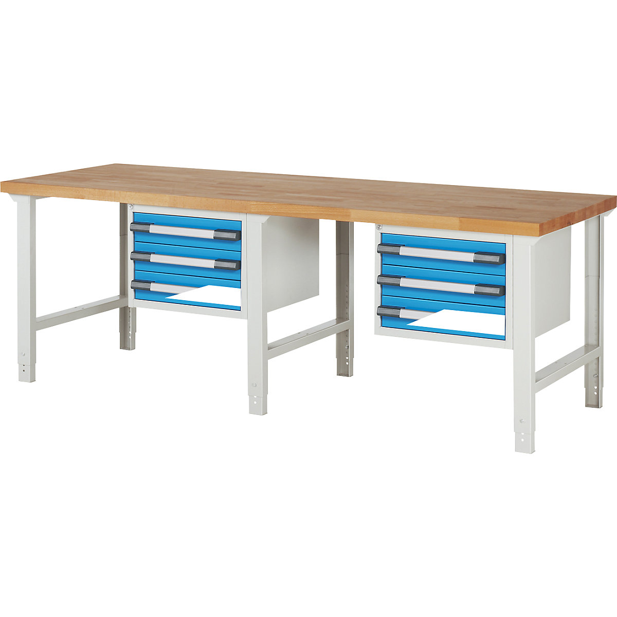 Banco di lavoro, sistema modulare Serie 7000 – eurokraft pro