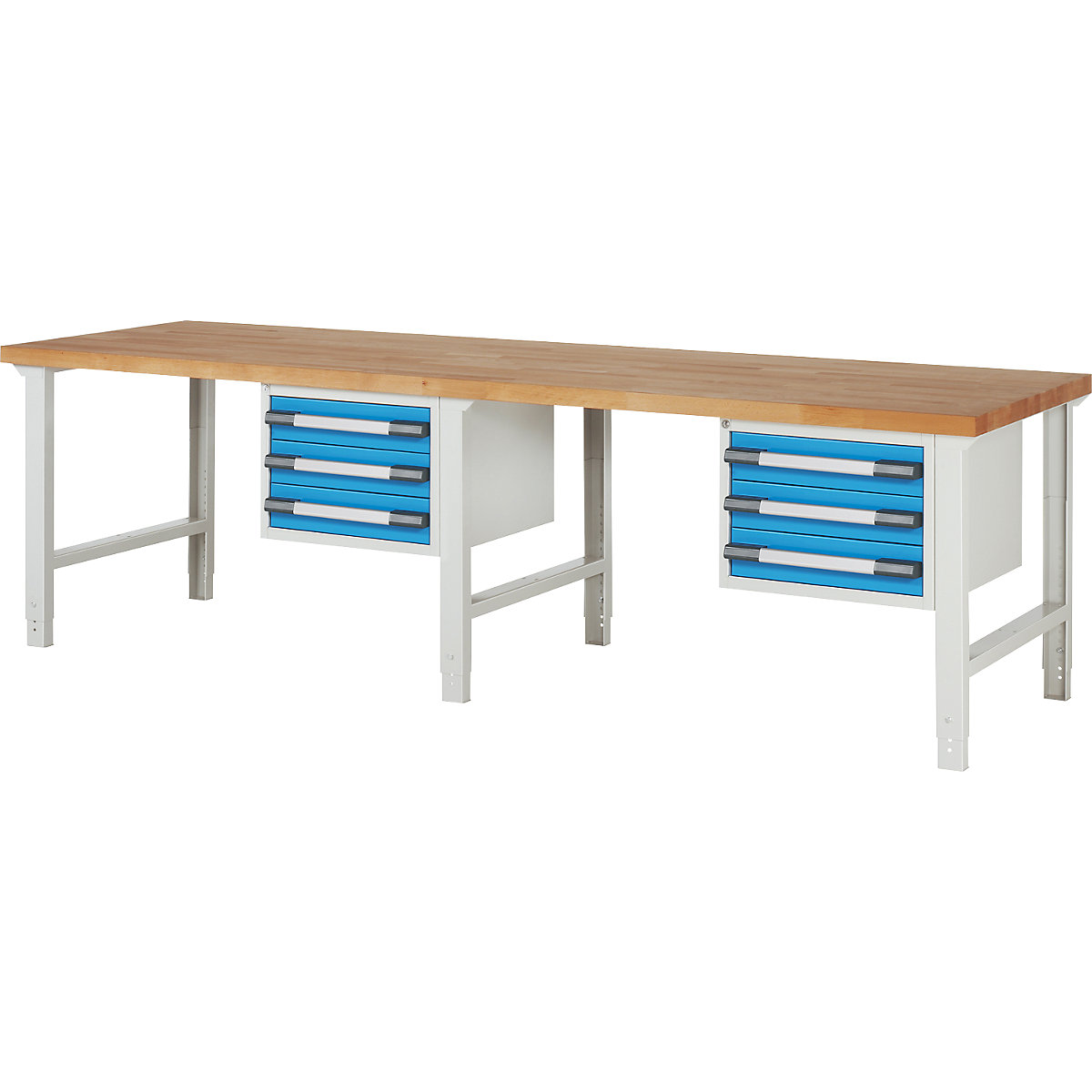 Banco di lavoro, sistema modulare Serie 7000 – eurokraft pro