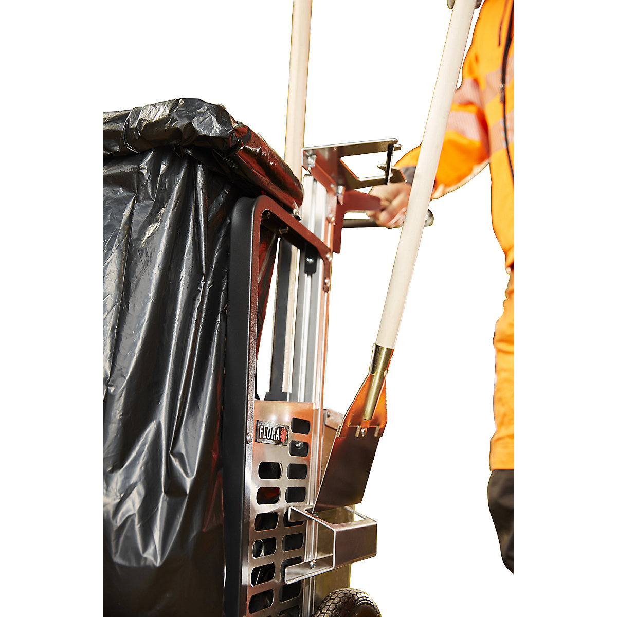 Carrello per la raccolta dei rifiuti Picobello Mini – FLORA (Foto prodotto 7)-6