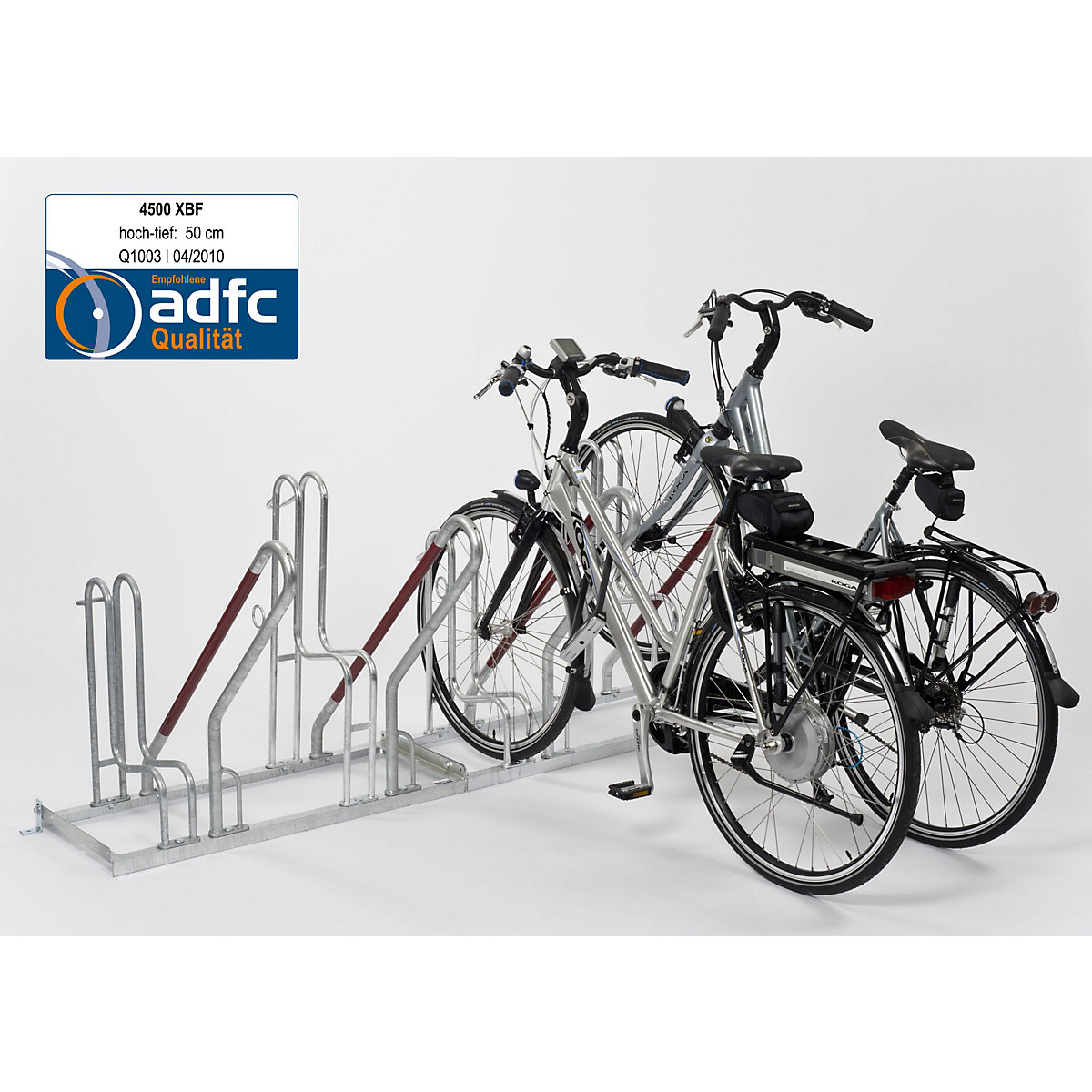 Rastrelliera per biciclette con staffe di supporto – WSM