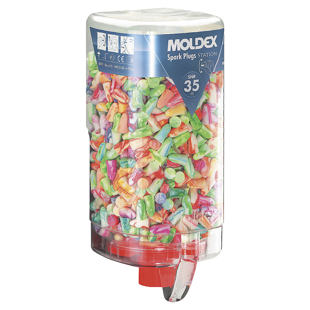 Distributore di inserti auricolari con inserti – MOLDEX