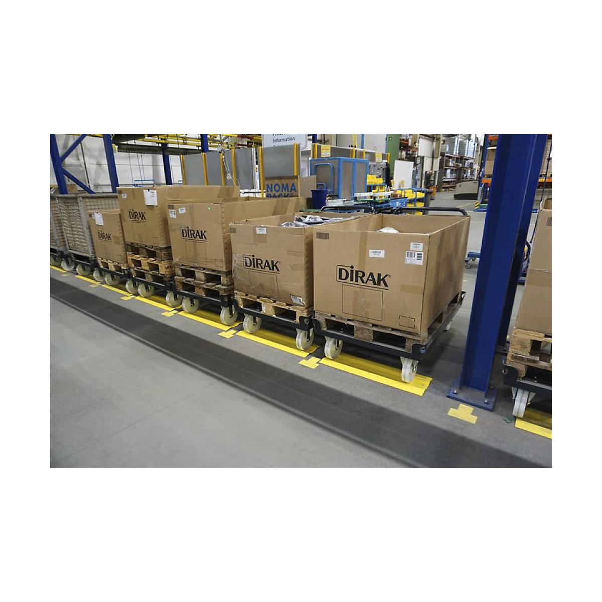 Guida per parcheggi in acciaio (Foto prodotto 4)-3