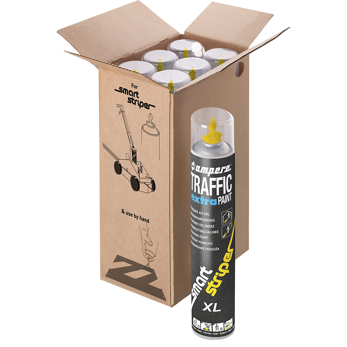 Vernice traccialinee Traffic extra Paint® XL – Ampere (Foto prodotto 2)-1