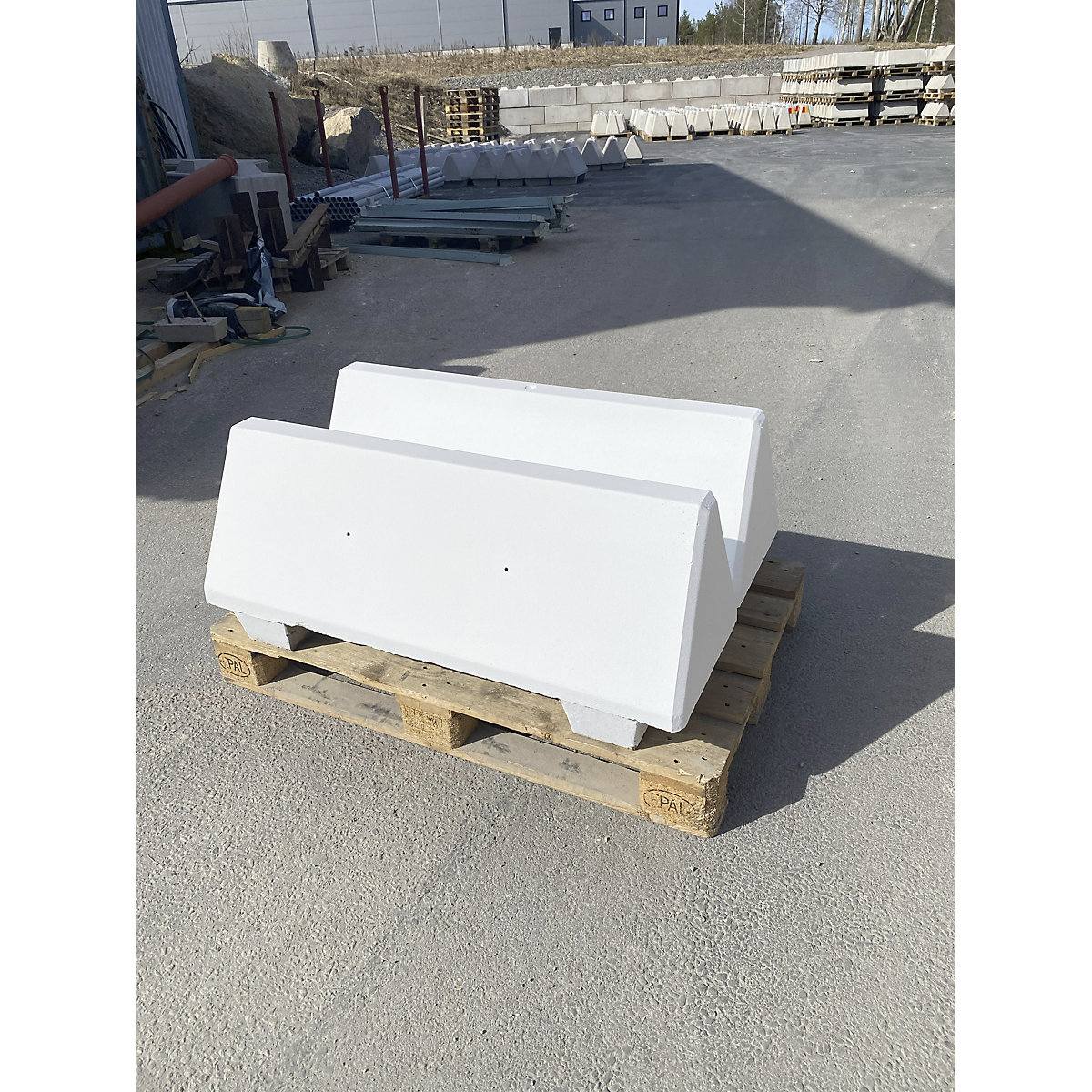 Barriera in cemento, lungh. x largh. x alt. 1090 x 390 x 465 mm (Foto prodotto 3)-2