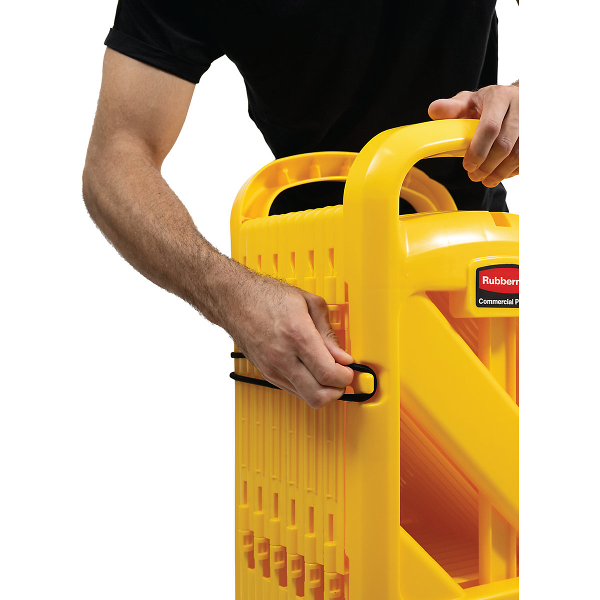 Recinzione di sbarramento mobile in polietilene – Rubbermaid (Foto prodotto 7)-6