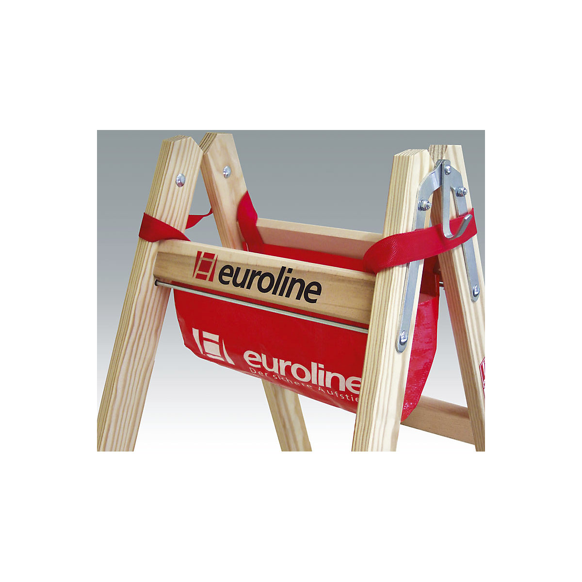 Scala a libro in legno con comodi gradini – euroline (Foto prodotto 4)-3