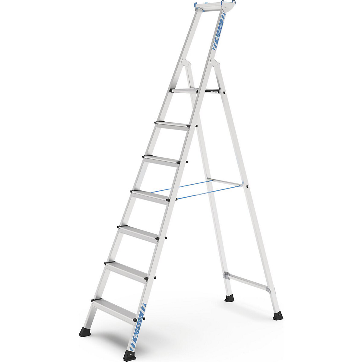 Scala a libro professionale, salita su un lato – ZARGES