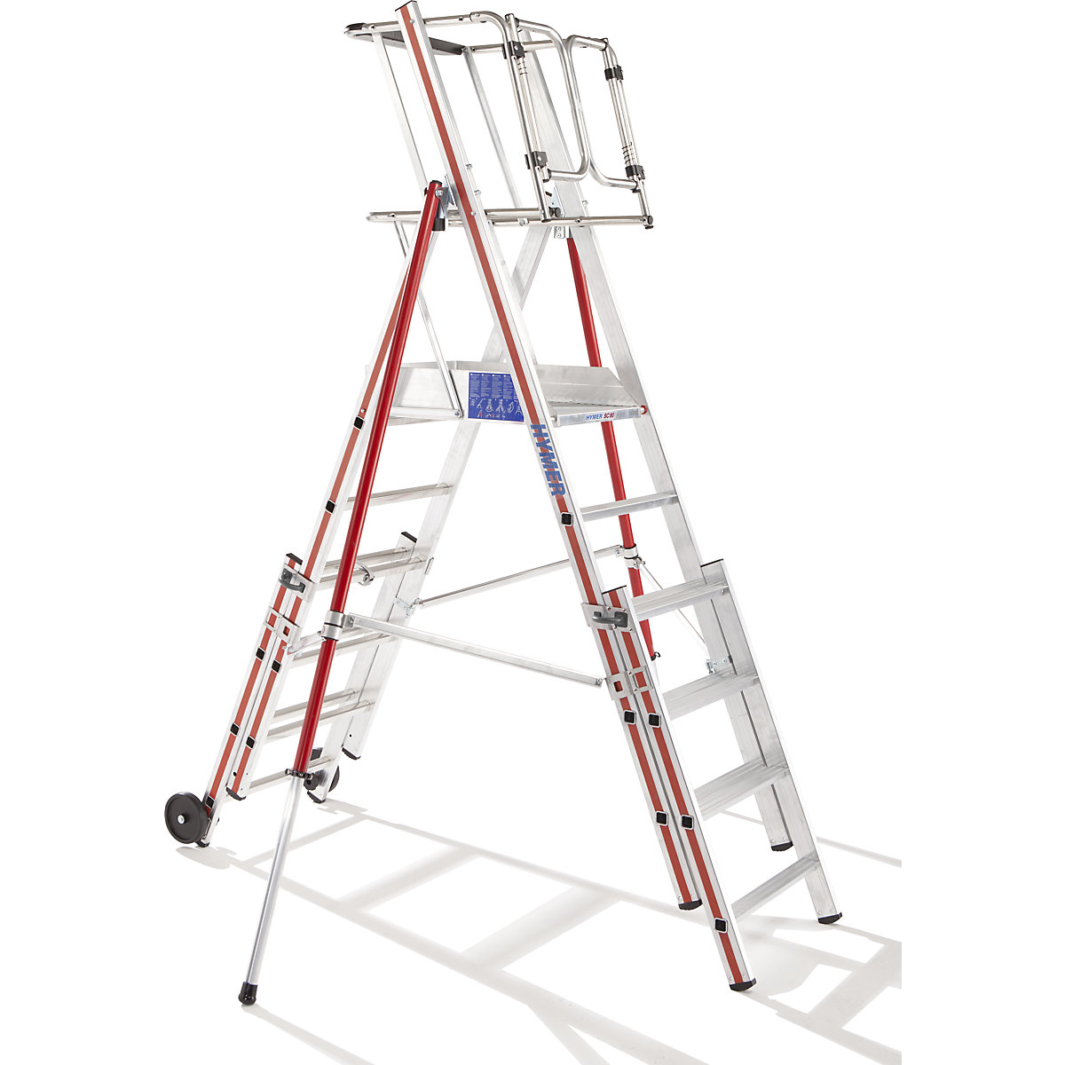 Scala in alluminio a piattaforma – HYMER (Foto prodotto 10)-9