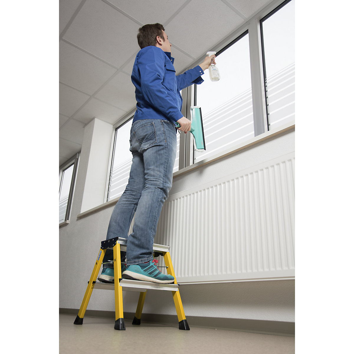 Scaletta pieghevole in alluminio – KRAUSE (Foto prodotto 2)-1