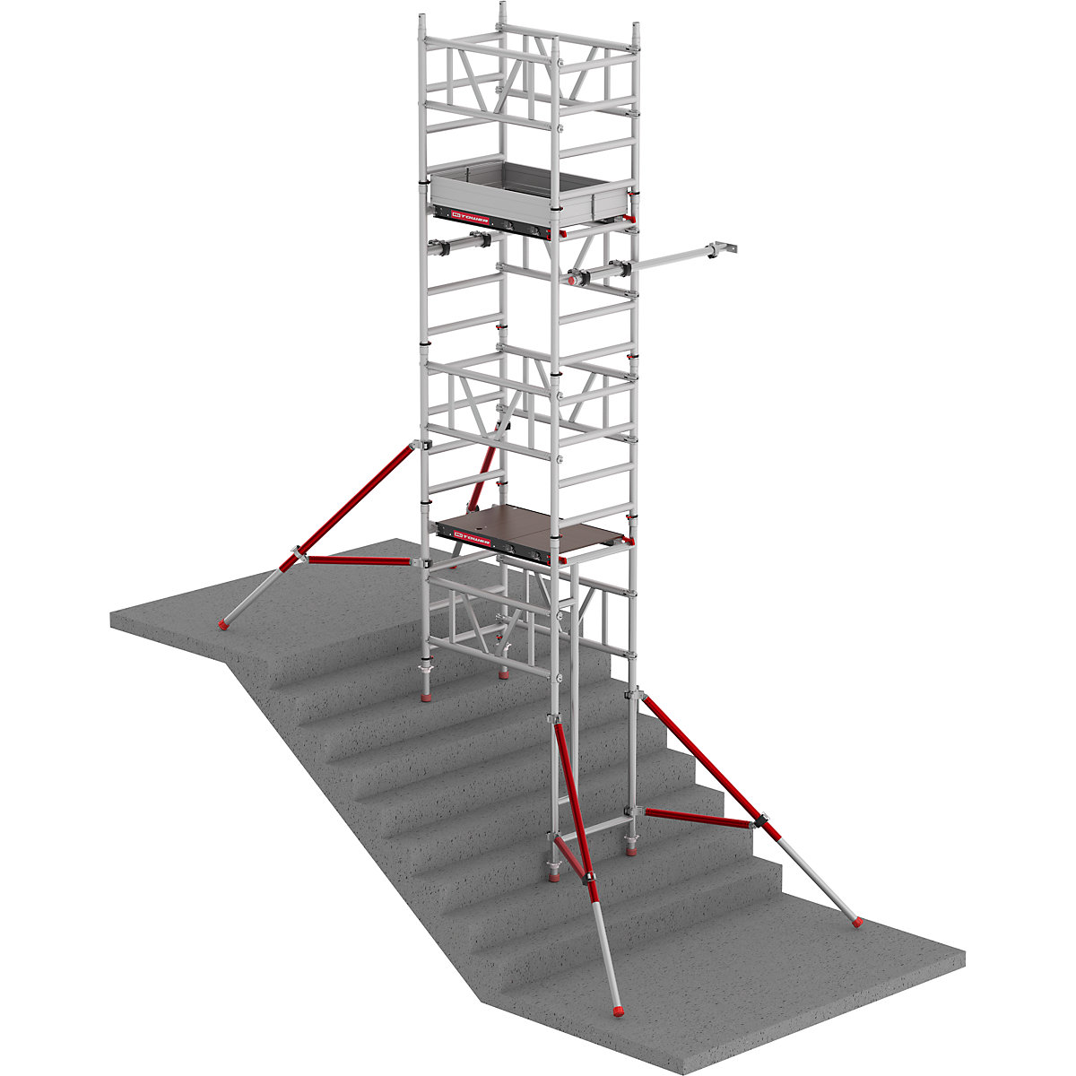 Modulo di ampliamento MiTOWER STAIRS - Altrex
