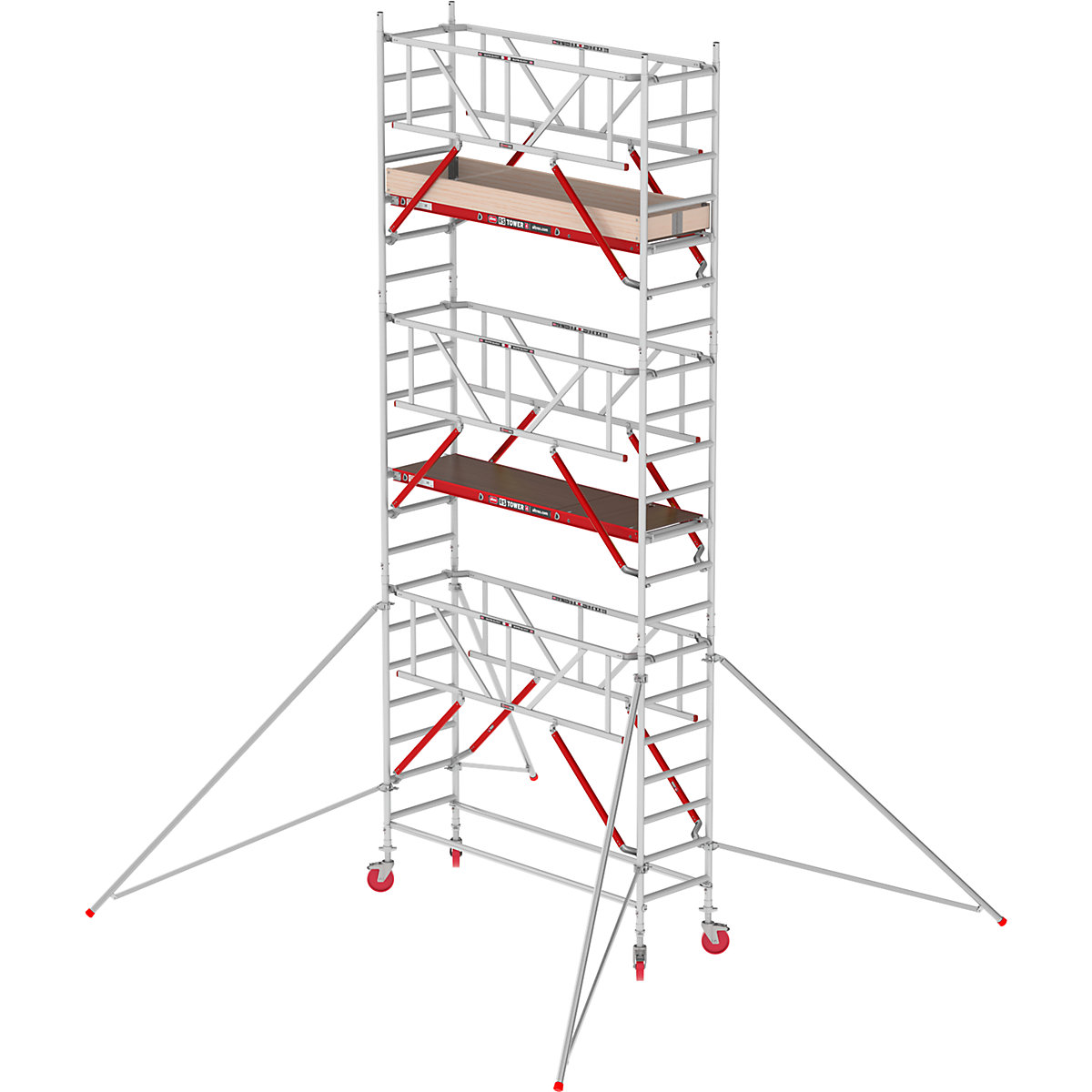 Trabattello mobile RS TOWER 41 stretto con Safe-Quick® - Altrex