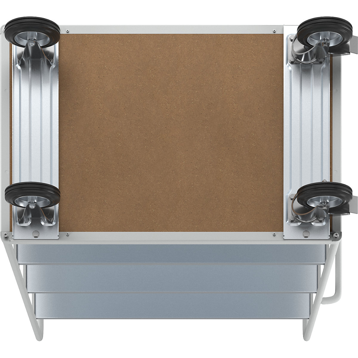 Carrello a ripiani ESD – eurokraft pro (Foto prodotto 3)-2