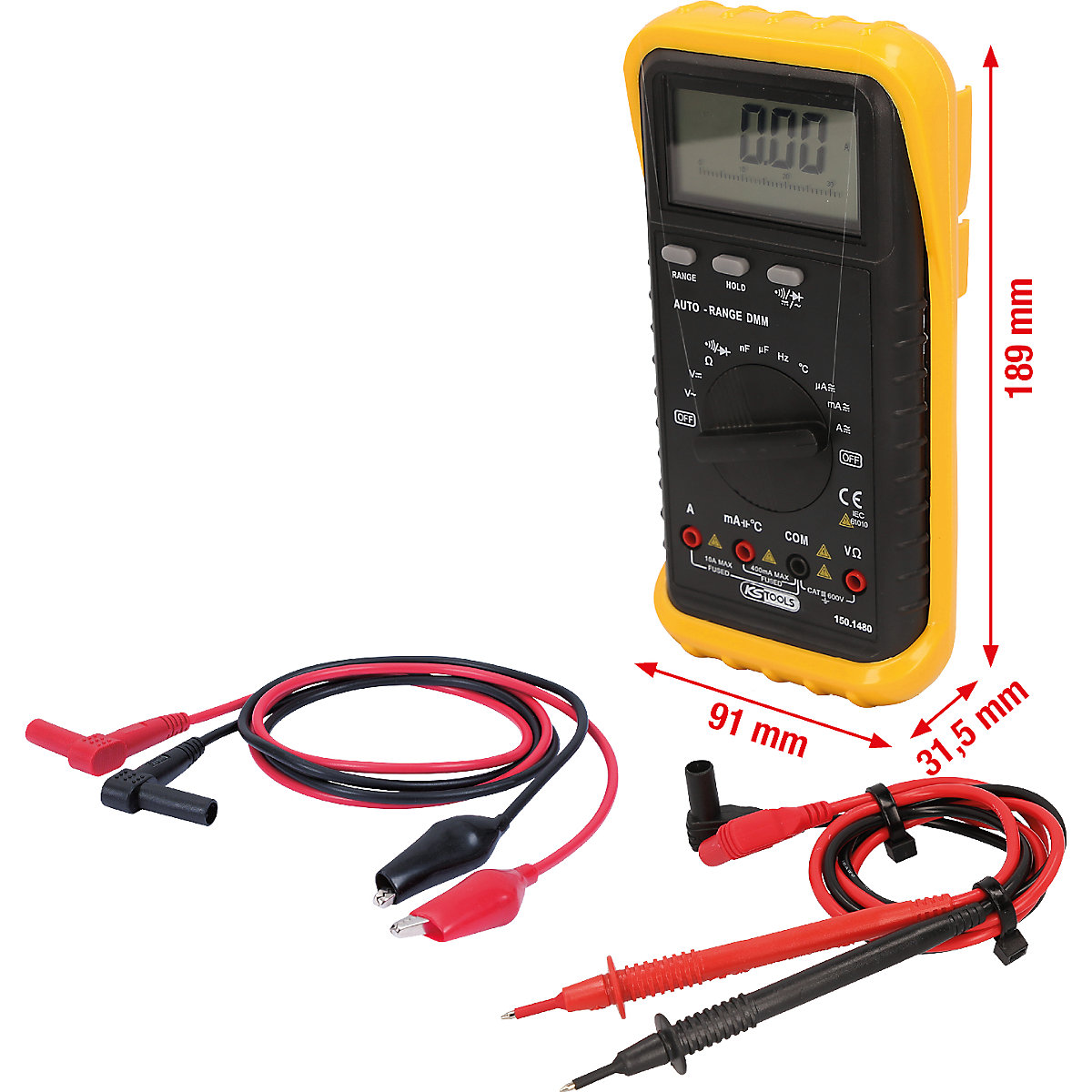 Multimetro digitale – KS Tools (Foto prodotto 3)-2