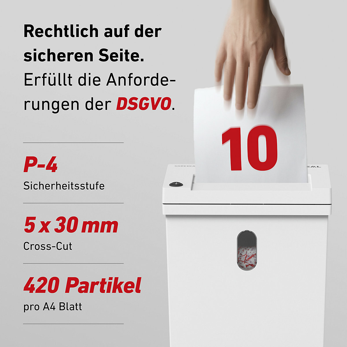 Aktenvernichter IDEAL Shredcat 8100 CC IDEAL (Produktabbildung 8)-7
