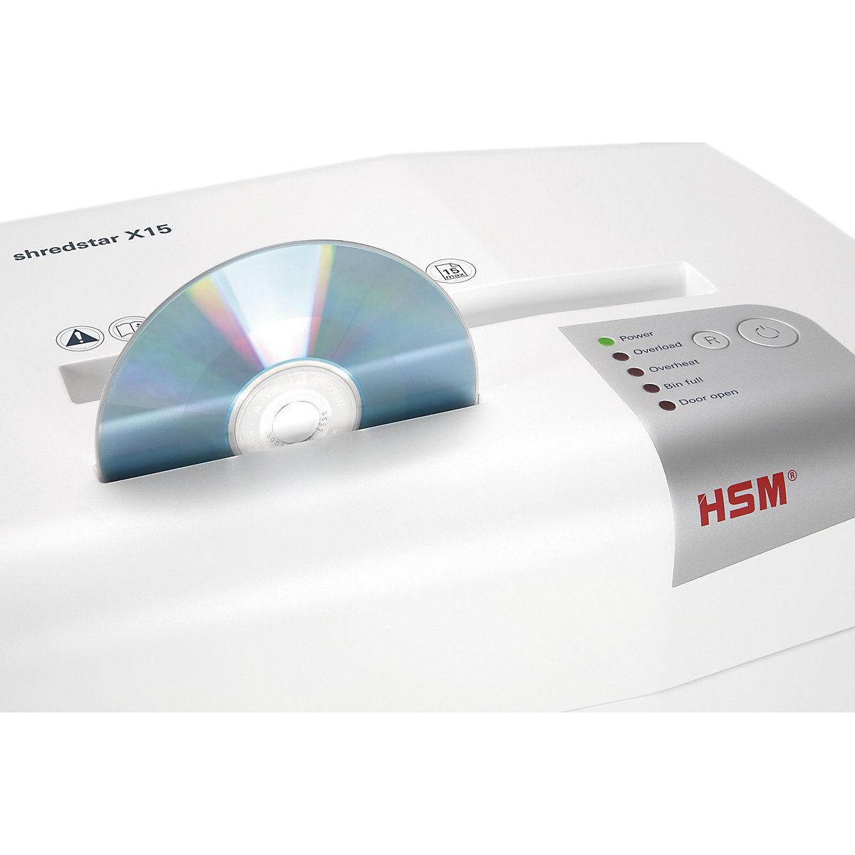 Aktenvernichter SHREDSTAR X15 HSM (Produktabbildung 3)-2