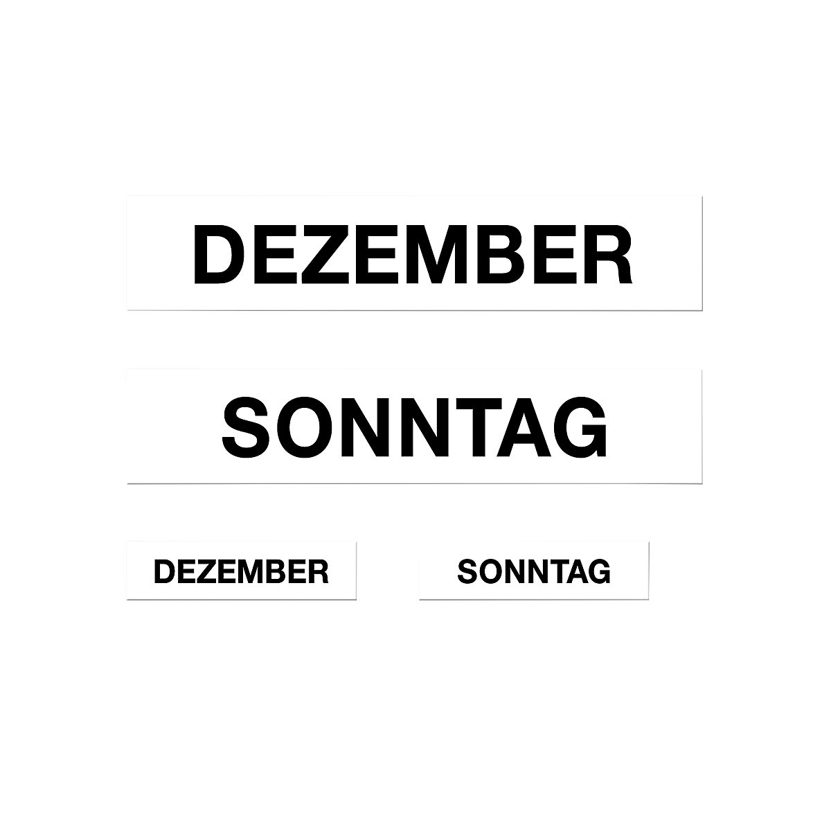 Monatsmagnet-Set magnetoplan (Produktabbildung 2)-1