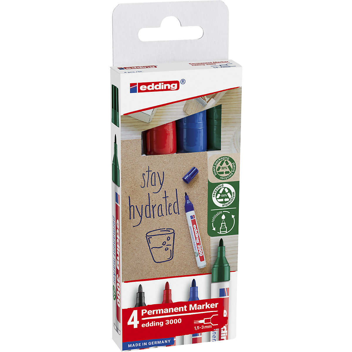 Permanentmarker edding® 3000 (Produktabbildung 7)-6