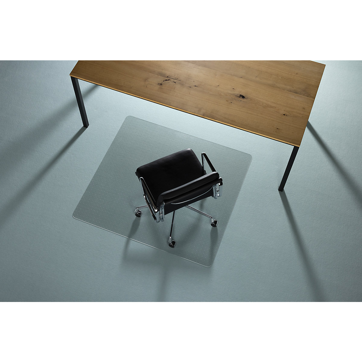 kaiserkraft Bodenschutzmatte ECOGRIP HEAVY Transparent 130x120 cm 4
