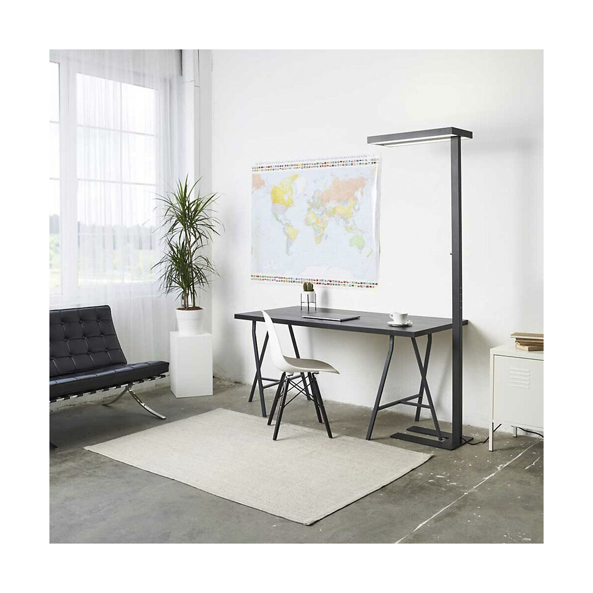 LED-Stehleuchte Lara Up & Down mit Bewegungssensor (Produktabbildung 3)-2