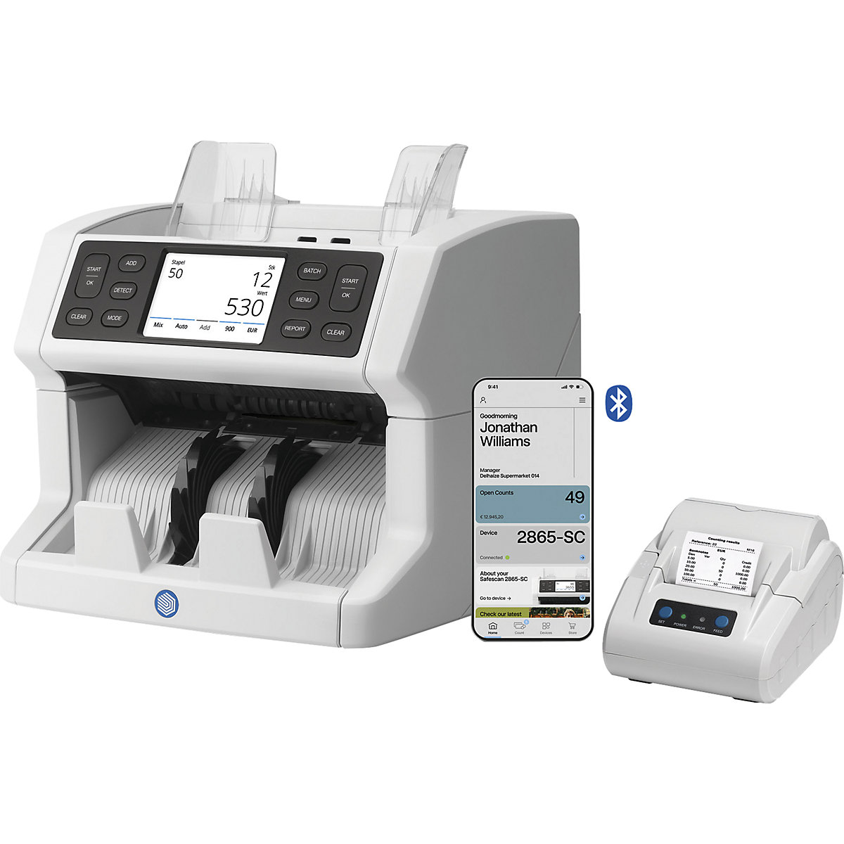Geldscheinprüfgerät 2865-SC Safescan (Produktabbildung 6)-5