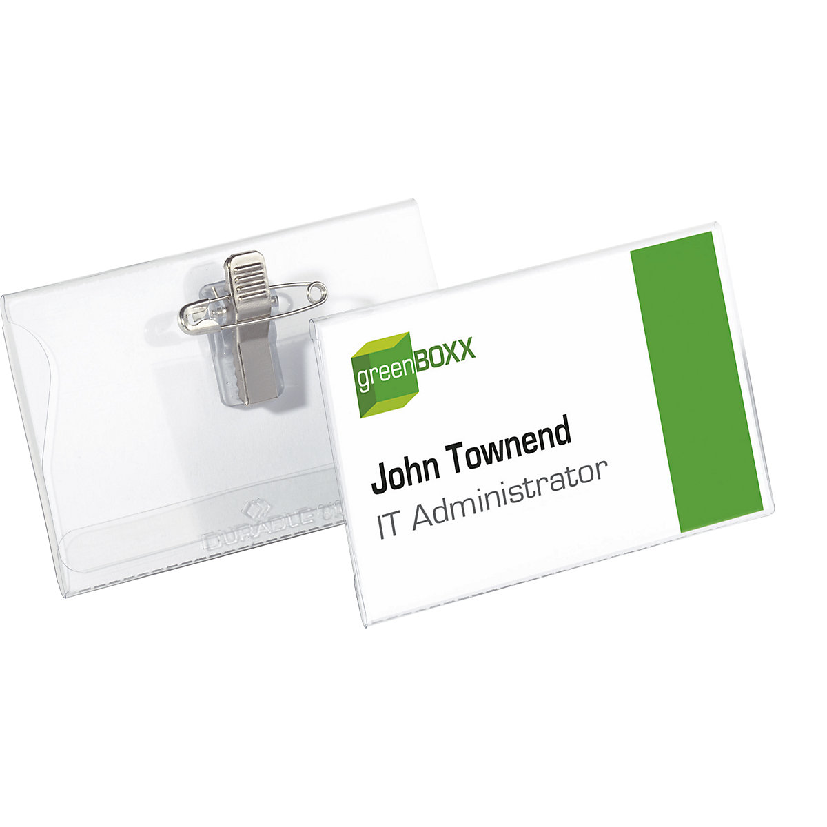 Namensschilder mit Kombiklemme DURABLE (Produktabbildung 6)-5